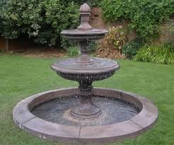 Stone Garden Fountains Garden Water