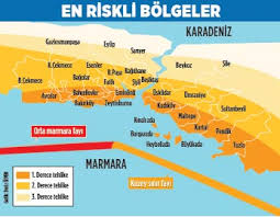 İstanbul i̇li deprem haritasında, i̇stanbul il ve ilçelerinin içinde bulundukları deprem kuşakları, aktif fay hatları, risk bölgeleri gösterilmektedir. Istanbul Un Kiyisi Riskli Kuzeyi Guvenli Memurlar Net