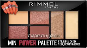 rimmel mini power palette makeup