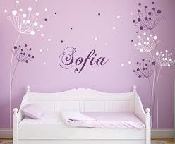 Decal Stylish Modern Flowers With
