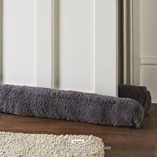 draught excluder faux fur double sided