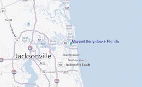 Mayport Ferry Dock Florida Tide Station Location Guide