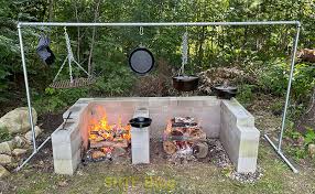 Diy Outdoor Cooking Fire Pit From