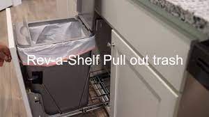 Rev-a-Shelf Pull Out Trash Can: Installation and Review - YouTube