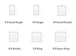 uk bed and mattress size guide the