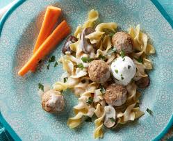 easy meatball stroganoff recipe