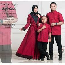 Baju couple muslim bertiga family : Jual Baju Muslim Couple Gamis Couple Family Baju Couple Keluarga Baju Lebaran Di Lapak Vania Store Bukalapak