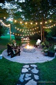 how to hang outdoor string lights