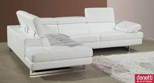 Modern Leather Sofa White Best