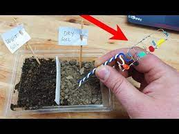 how to make soil moisture sensor with