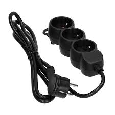 Maybe you would like to learn more about one of these? Extension Cord With 3 Sockets 2p E A Flat Plug And Pvc Cable H05vv F 3x1 0mm Imax 10a 1 5 Long Black Orno Polska Living Innovations