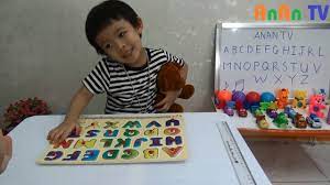 Bé học chữ cái tiếng anh - Bảng chữ cái tiếng anh cho bé ❤ Anan ToysReview  TV ❤ - YouTube