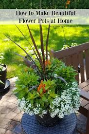 How To Make Beautiful Flower Pots At