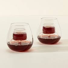 Stemless Aerating Wine Glasses Set Of