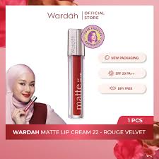 wardah exclusive matte lip cream 22