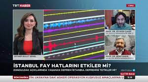 TRT Haber Canlı on Twitter: "-Zonguldak açıklarındaki deprem İstanbul  depremini tetikler mi? -İstanbul depreme ne kadar hazır? Prof. Dr. Ziyadin  Çakır ve Prof. Dr. Şerif Barış, İstanbul'da hissedilen depreme dair merak  edilenleri @