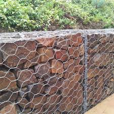 wire mesh stone cage gabion baskets