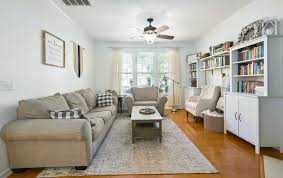rectangular living room design