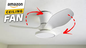 small modern ceiling fan on amazon is