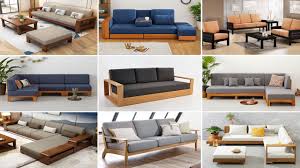 wooden sofa set design ideas