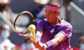 Nadal uses a 4 1/4 grip size while other pros usually use 4 3/8 or 4 1/2. Rafael Nadal Hands Carlos Alcaraz Heavy Birthday Beating In Madrid Open Tennis Sport Express Co Uk