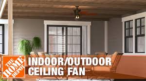The classic luxury of this ceiling fan is wonderful for bedrooms, dens, home offices and elegant dining rooms. Hampton Bay Milton 52 In Indoor Outdoor Ceiling Fan The Home Depot Youtube