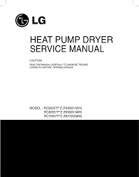 Temperature control is set by users. Heat Pump Dryer Service Manual Manualzz