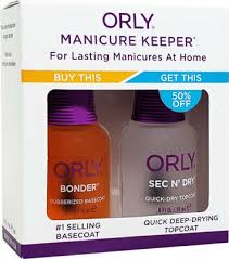 orly manicure keeper duo bonder sec