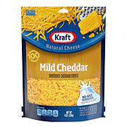 kraft mild cheddar cheese shredded