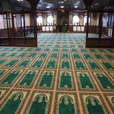 brown masjid carpet for floor at rs 35