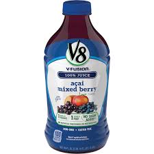 v8 v fusion 100 acai mixed berry juice