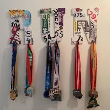 medals and bibs