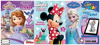 Disney color and play mickey mouse clubhouse minnie mouse coloring book and painting activity. Buy Disney Frozen Sofia The First And Minnie Mouse Gigantic Coloring Books With Over 1000 Stickers In Cheap Price On Alibaba Com