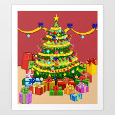 We did not find results for: Presents Under Christmas Tree Art Print By Jill Lou Society6
