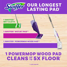 swiffer power mop wood starter kit 1