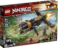 Buy LEGO NINJAGO Legacy Boulder Blaster 71736 Airplane Toy Featuring  Collectible Figurines, New 2021 (449 Pieces) Online in India. B08HW1CG2J