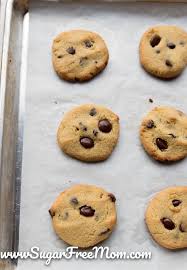 They remind me of banana nut bread and blueberry muffins. Sugar Free Low Carb Chocolate Chip Cookies Keto Nut Free