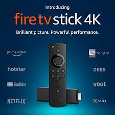 Fire Tv Stick 4k With All New Alexa Voice Remote Streaming Media Player