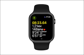workout stats you see on a apple watch