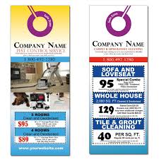 carpet cleaning marketing with door