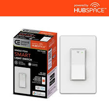 Single Pole White Smart Light Switch