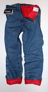 new wrangler rugged wear thermal jeans