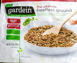 meatless beefy crumbles cerole