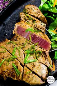 pan seared ahi tuna steak 1 hour