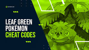 pokémon leafgreen cheat codes full