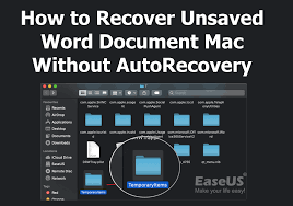 recover unsaved word doent mac