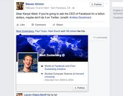 Mark Zuckerberg Inadvertently Responds To Kanye Wests