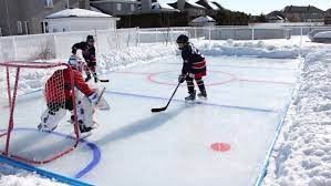 help with building your own rink