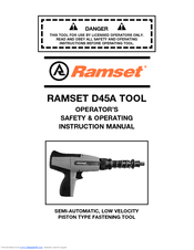 Go to 6:25 to skip to the demo. Ramset D45a Manuals Manualslib