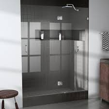 Frameless Glass Hinged Shower Door